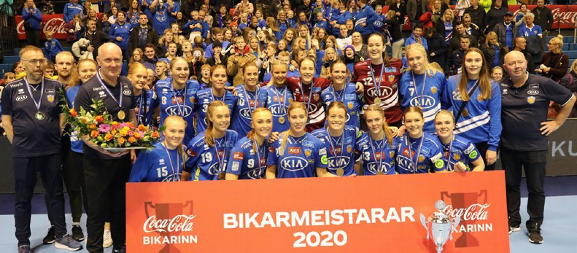 Bikarmeistarar 2020 með áhorfendum vefur