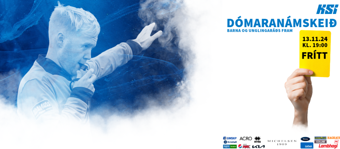 Dómaranámskeið 2024 banner