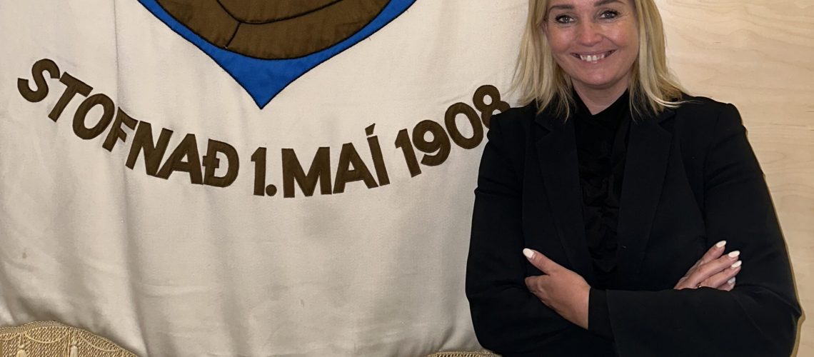 Ella Sigga formaður vefur
