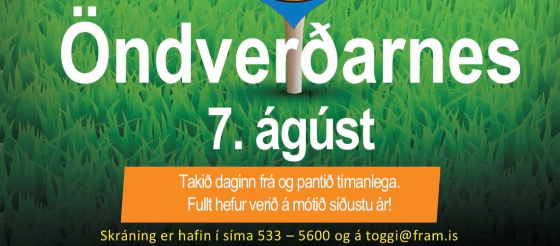 FRAM Open 2020 auglýsing