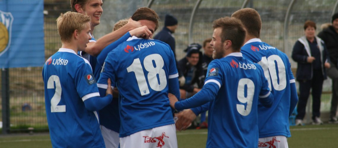 Fagnað