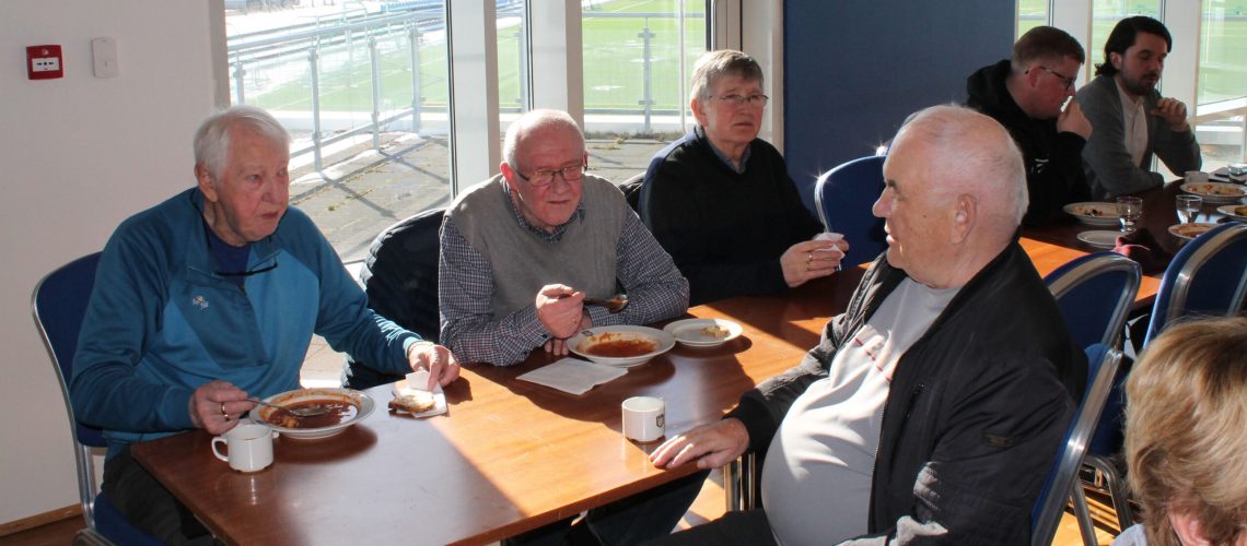 Hörður P og félagar súpa