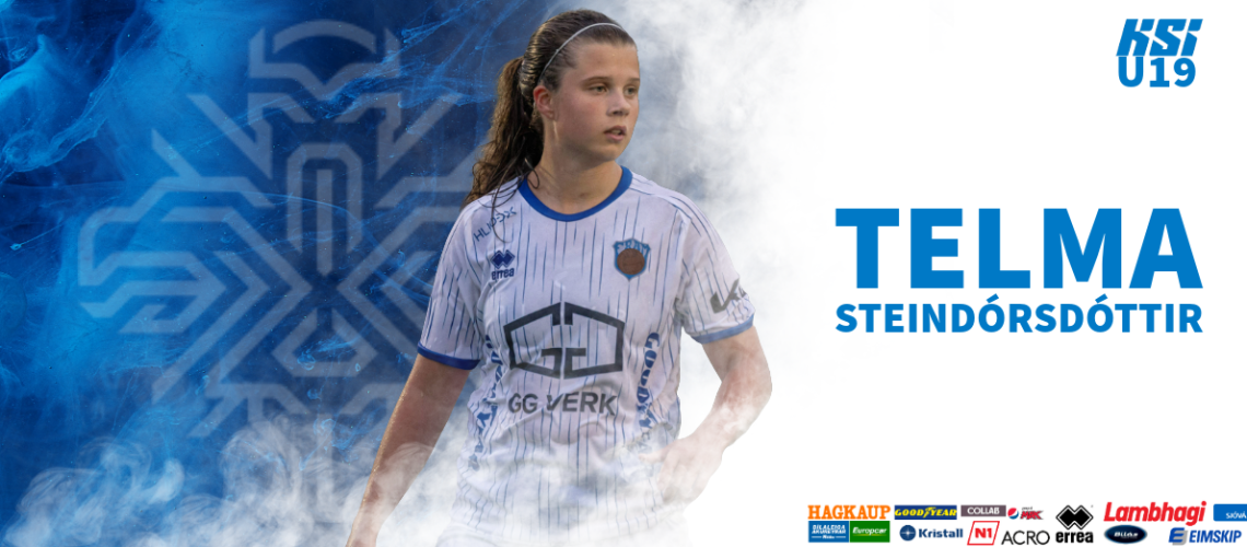 KSÍ_U_Banner_U19 Telma Steindórsd.