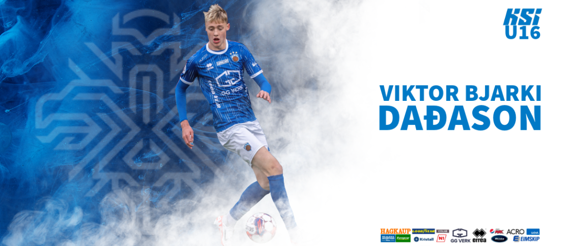 KSÍ_Viktor Bjarki U_Banner