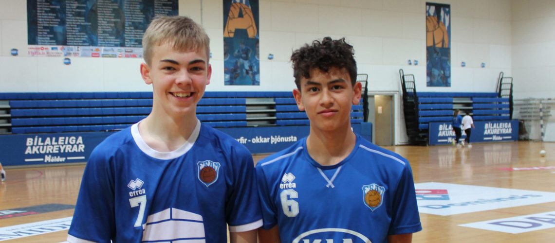 Max og Mikael U15 KA vefur