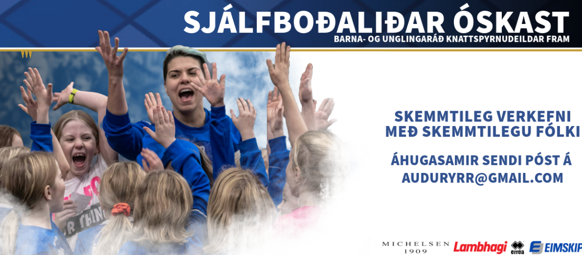 Sjálfboðaliðar banner