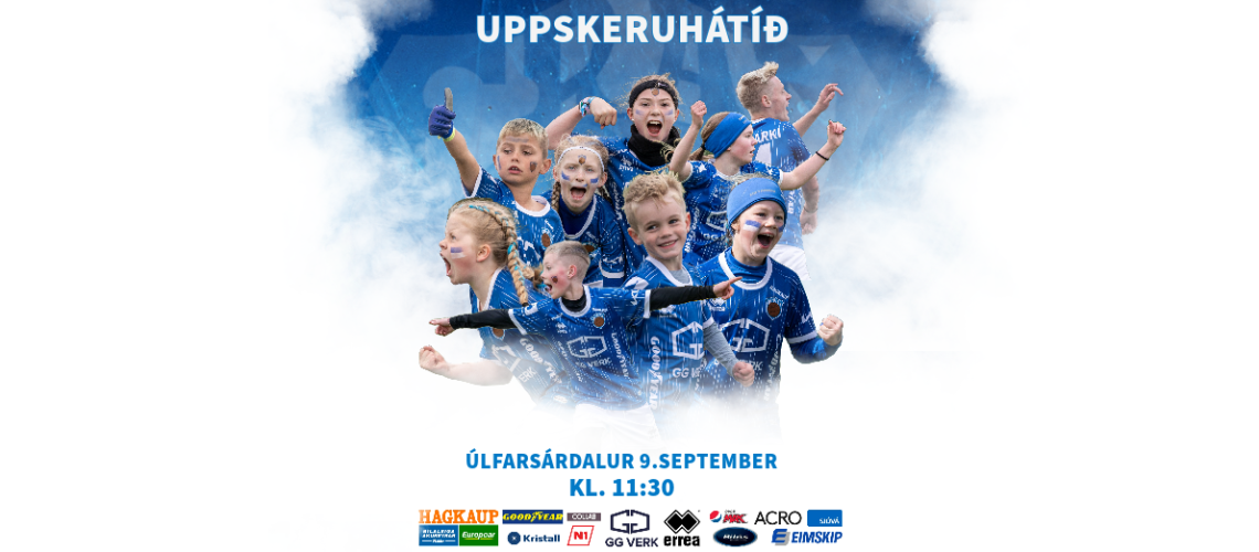 Uppskeruhátíðbanner