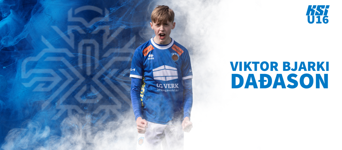 Viktor Bjarki Daðson U16 banner