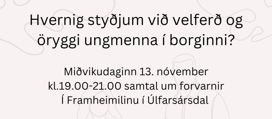 samtal um forvarnir (Document (A4)) - 2